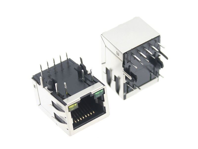 hipot,rj45 ethernet connector,短腳RJ45,RJ45短腳,Rj45短pin,RJ45網路接口,1xN port,2xN port,RJ45,RJ45 connector,right angle,DIP 90,側插rj45 jack,jack,socet,rj45 socket,networking components,rj45 with led,rj45 without led,rj45 with transformer